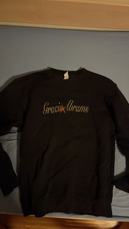 Gracie Abrams Pullover Dunkelblau Grösse M Kaum Getragen