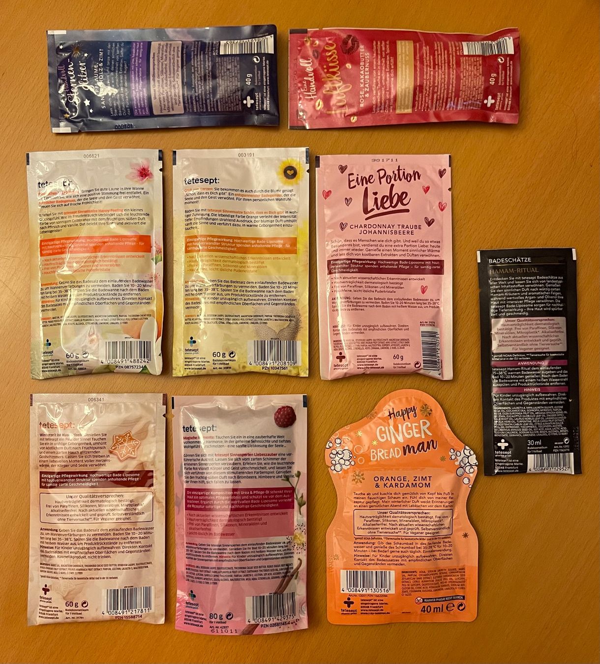 Autres soins du corps: 9 Beutel Tetesept Badezusatz verschiedene Düfte – Neuf avec emballage d'origine à Basel par Seifehuesli 1