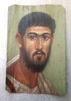 Aus Erbschaft: Fayoum-Portrait eines Herrn auf Holz