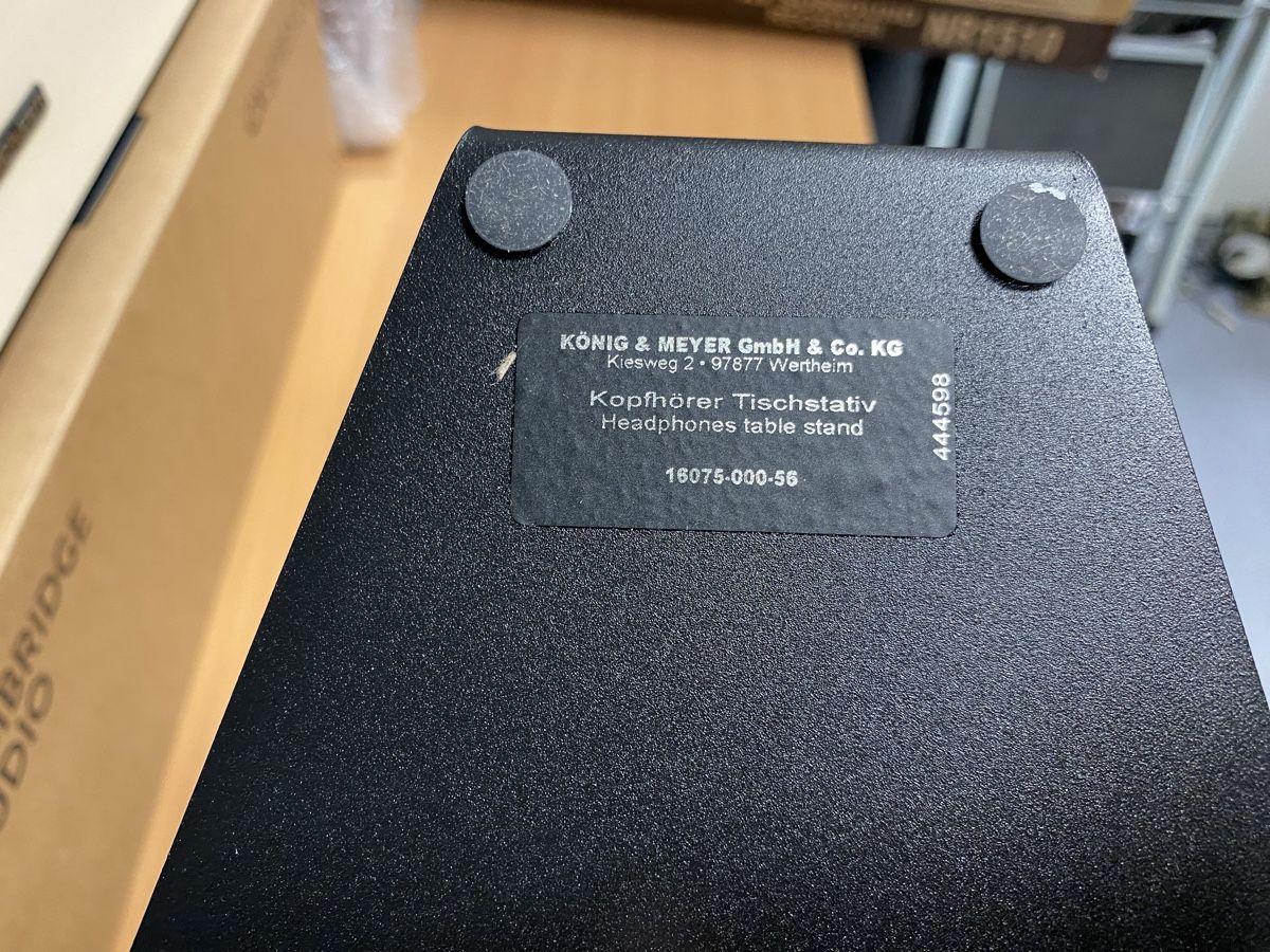 König & Meyer Altro in Decorazioni & Accessori: K&M Table Headphone Stand - Black – Nuovo (secondo la descrizione) da Ueberstorf venduto da Tommasomancini1947 2