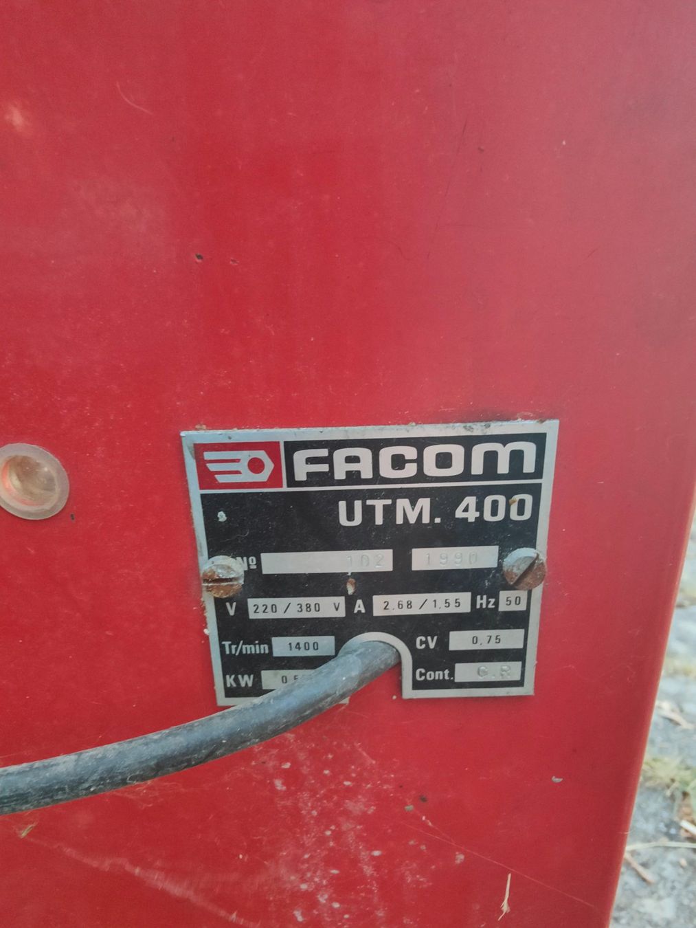 Facom Toutes les machines: Démonte pneu FACOM UTM.400 défectueux – D'occasion à Grandval par crigou93 2
