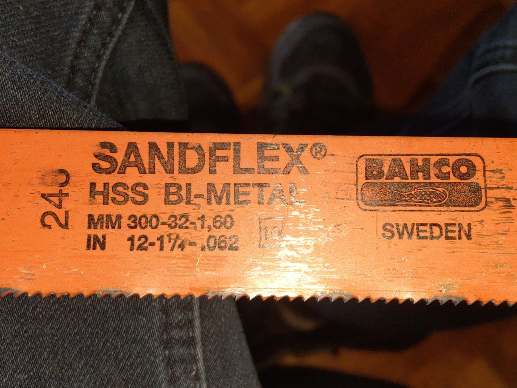 Seghe: SANDFLEX Handsäg Bi-Metall NEU HSS – Nuovo (secondo la descrizione) da Reichenbach i.k. venduto da Bcarlos