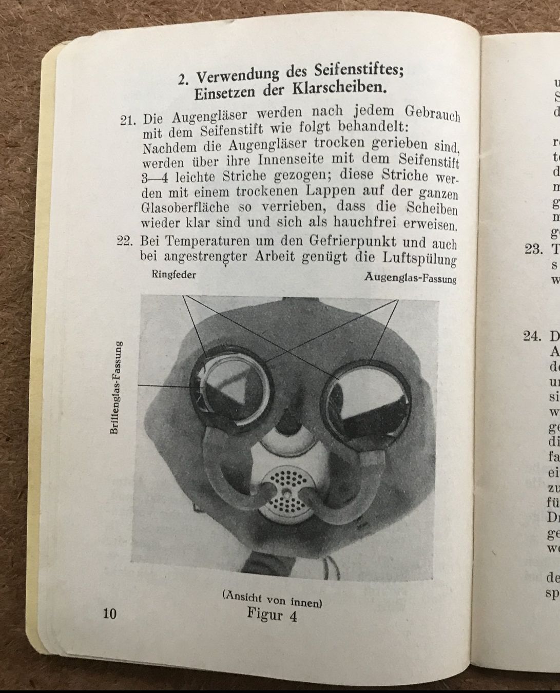 Schweizer Armee Uniformi: SCHWEIZER ARMEE DIE GASMASKE 1942 – Usato da Ostermundigen venduto da wini63 3