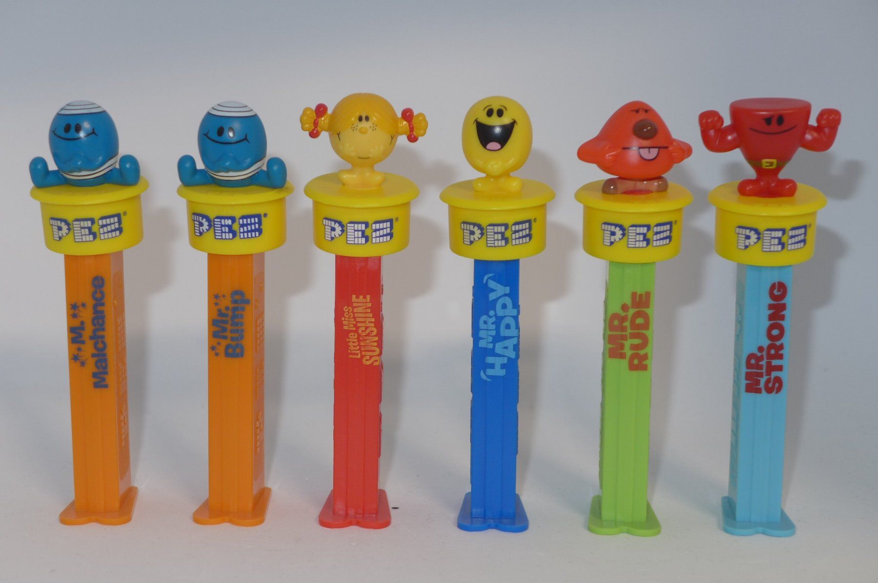Pez Figuren: 6 Mr. Men & Little Miss Pez Spender – Gebraucht aus Laupen ZH von spardonald007