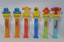 6 Mr. Men & Little Miss Pez Spender