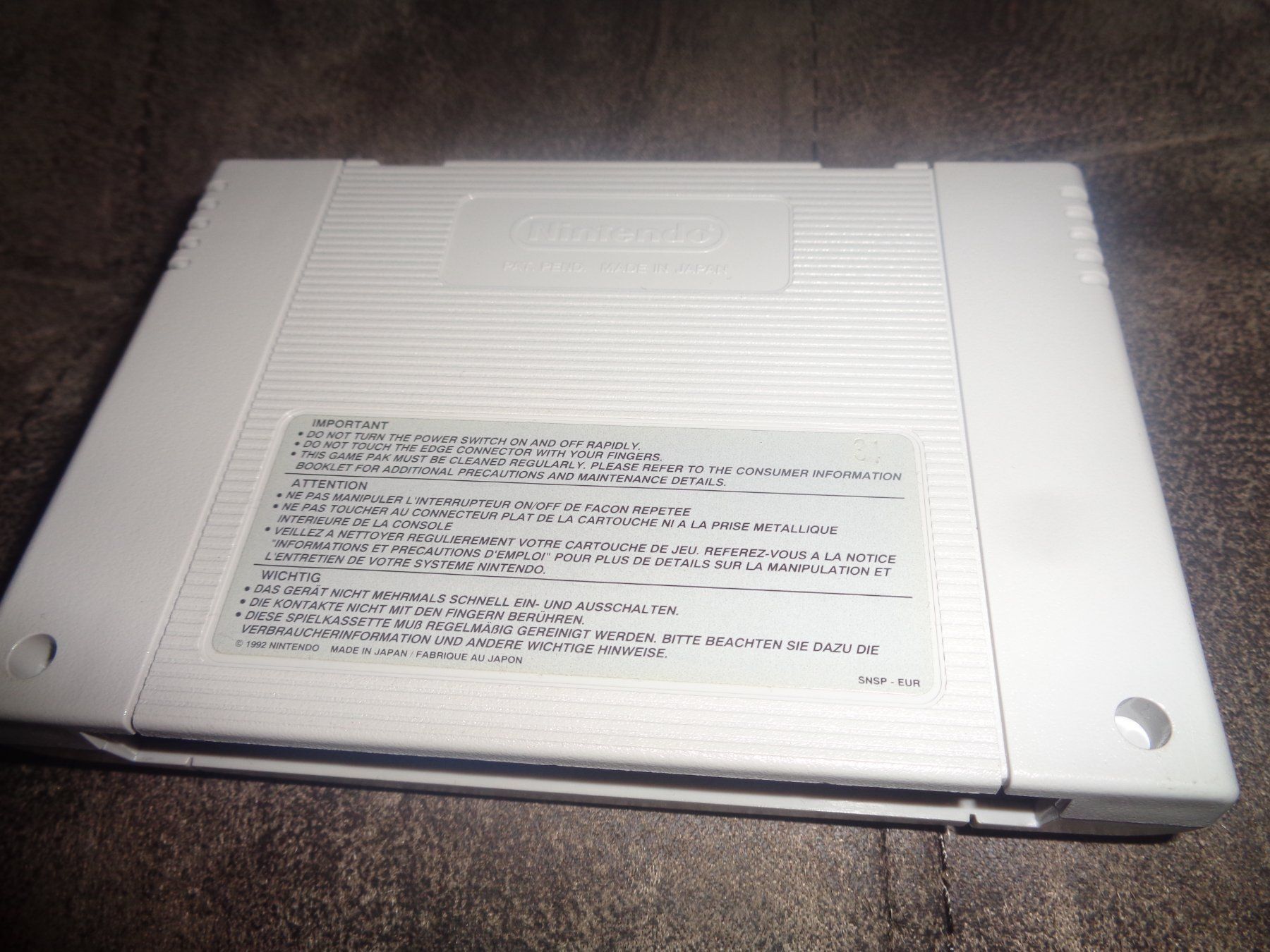 Spiele: Rise of the Robots SNES – Gebraucht aus Olten von Disc-Ausverkauf 1