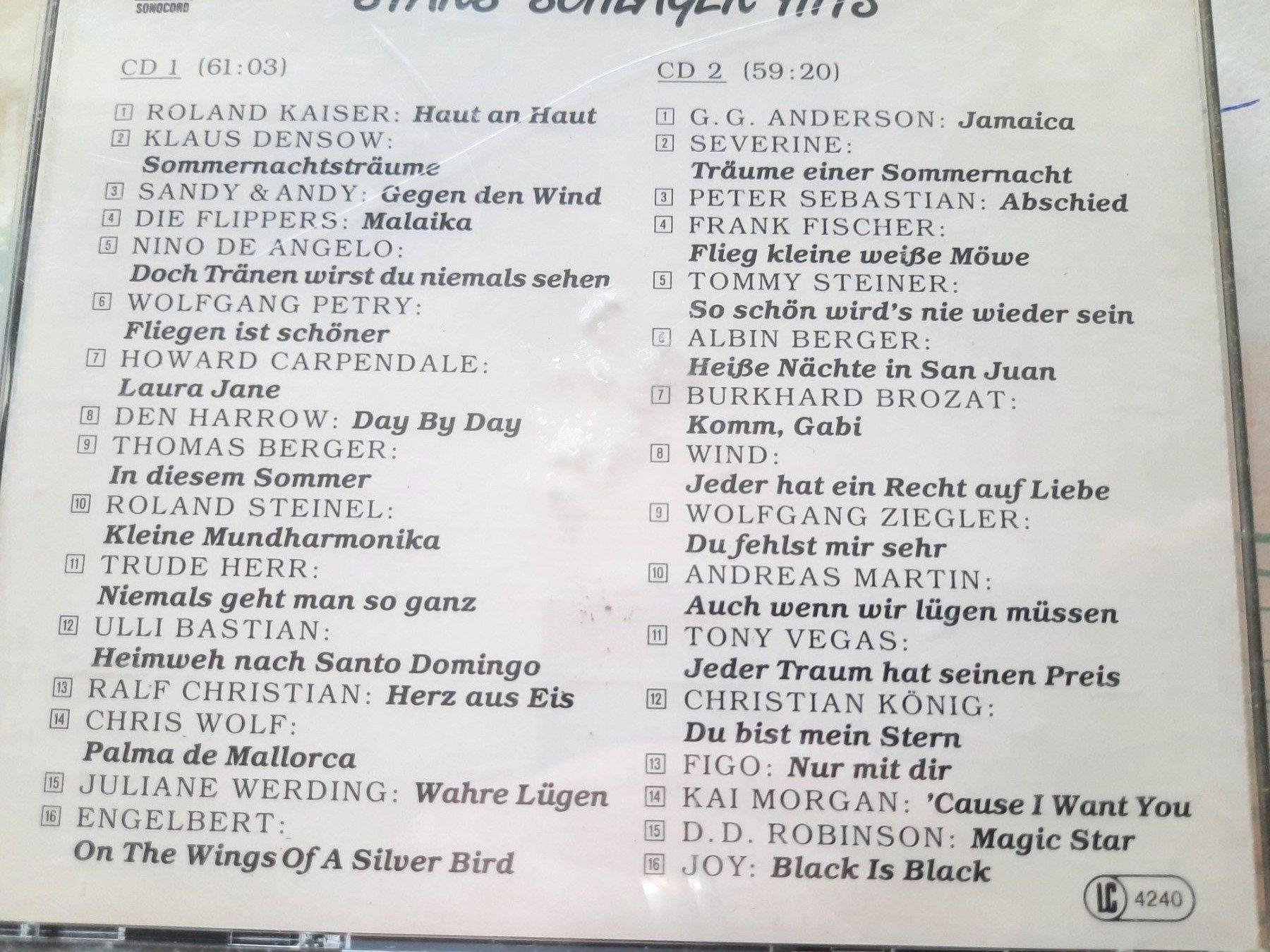 CD: Cd Stars Schlager Hits – Usato da Pully venduto da bro_n52j 2