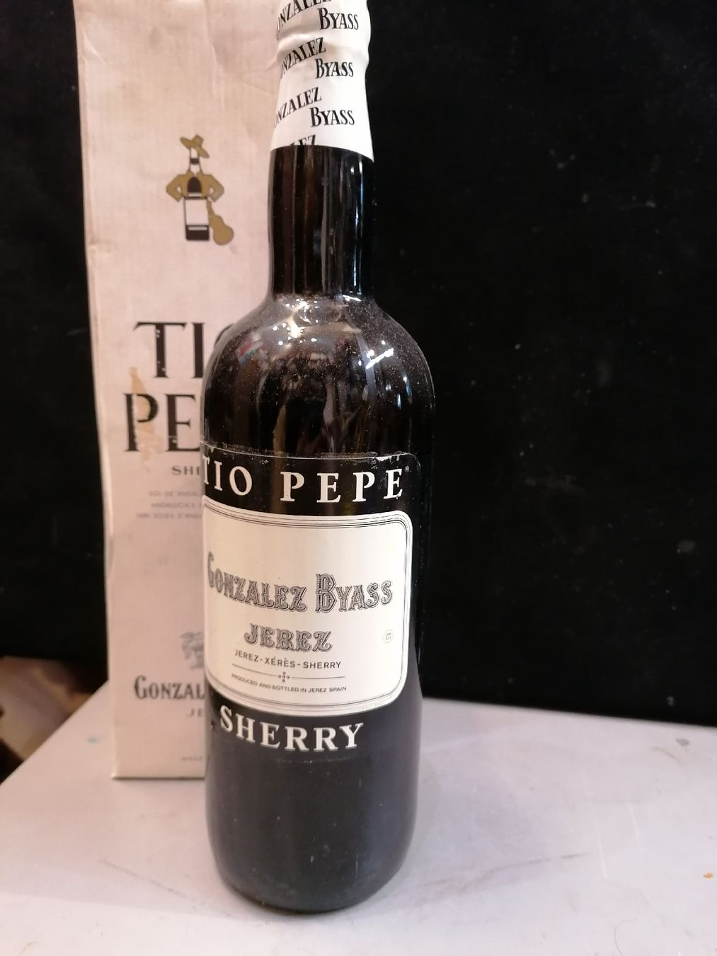 Bevande alcoliche: Sherry "Tio Pepe" Gonzalez Byass Jerez – Nuovo (secondo la descrizione) da Genève venduto da Leboucheoreilles 1