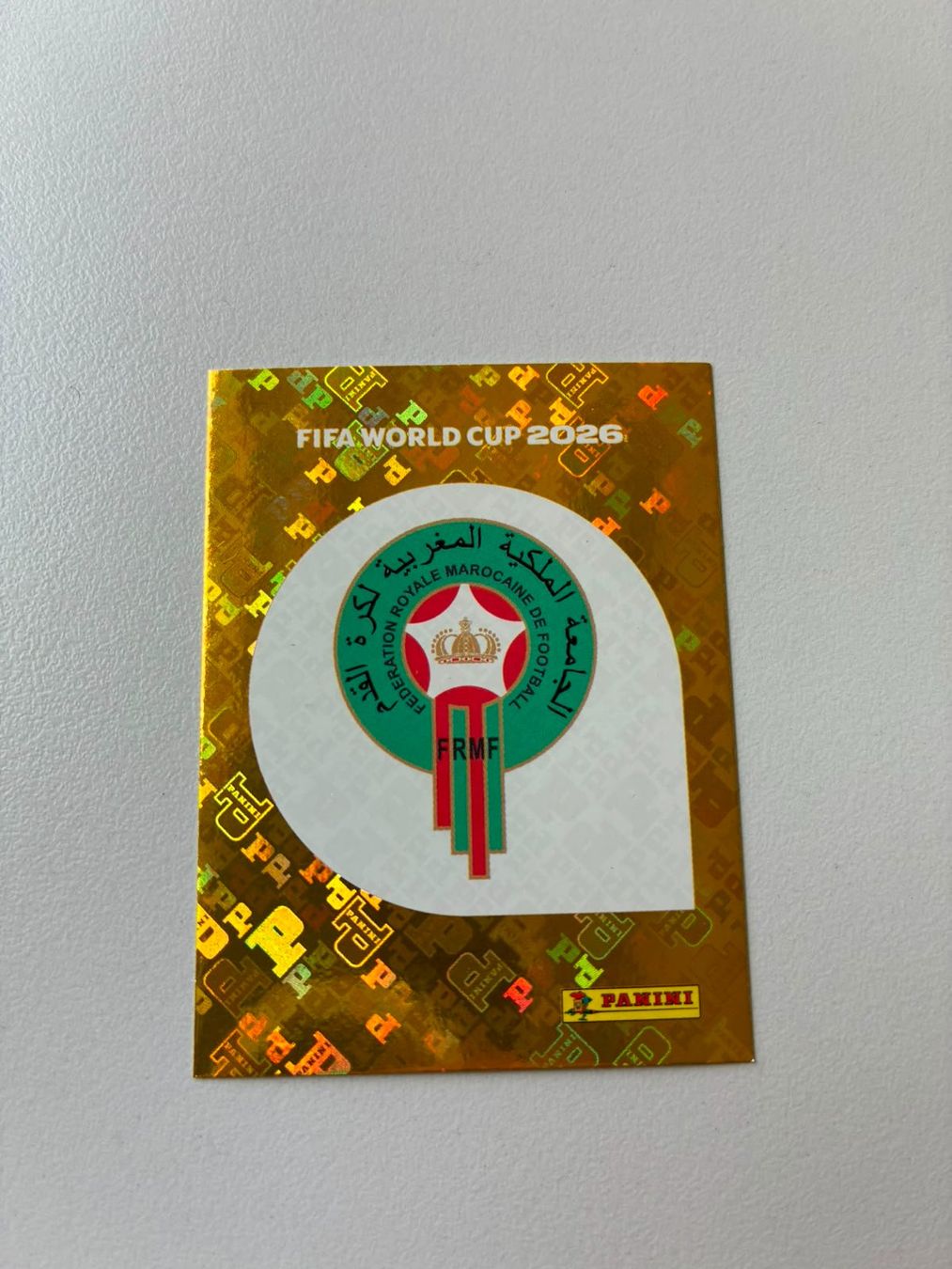 Panini Sammelbilder & Trading cards: Carte panini 2026 - MAR 1 – Neu (gemäss Beschreibung) aus La Neuveville von Ibo2300