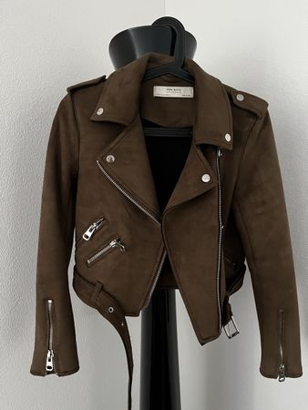 Übergangsjacke Zara Gr. XS braun