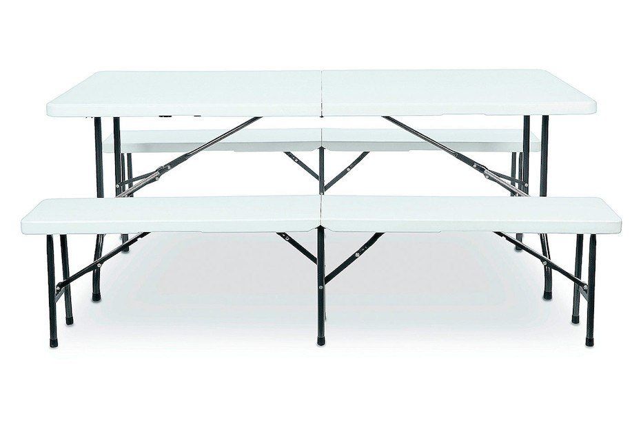 Tischset: Banc et table de jardin/balcon – Neu und originalverpackt aus Onex von her_8lcy