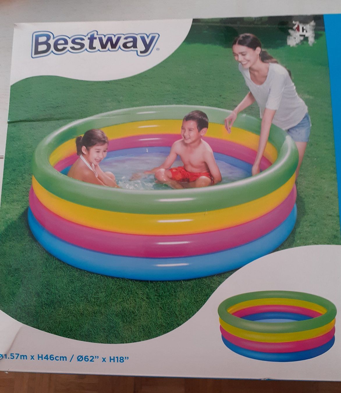 Piscine: Wasserpool Kinderbecken NEU – Nuovo e nell'imballaggio originale da Yverdon venduto da DerStorchUndDieBiene 2
