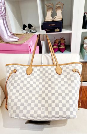 Neverfull Mm Louis vuitton damier azur