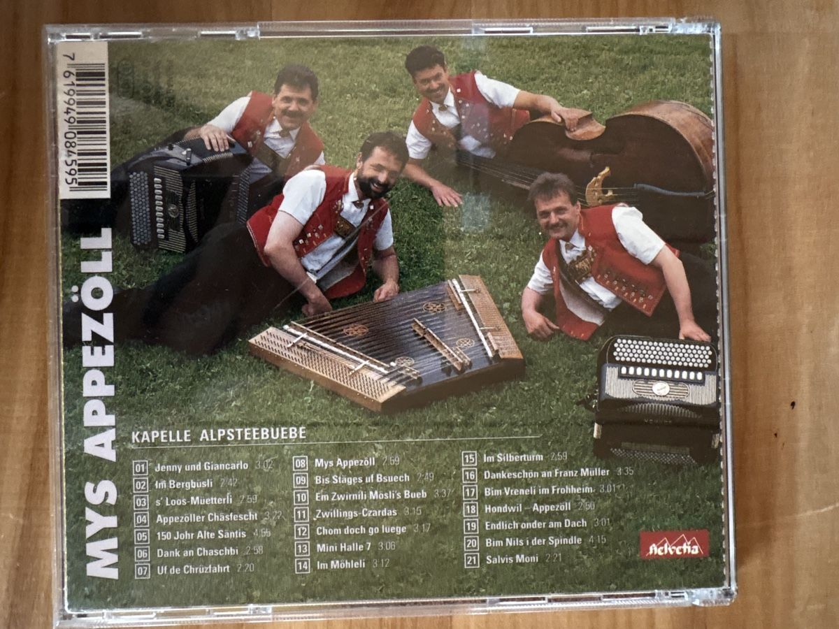 CD: CD Volksmusik / Appenzell – Usato da Rümlang venduto da baselsale1 1