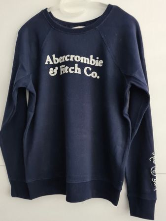 Abercrombie & Fitch Sweatshirt in blau, Grösse M, neuwertig