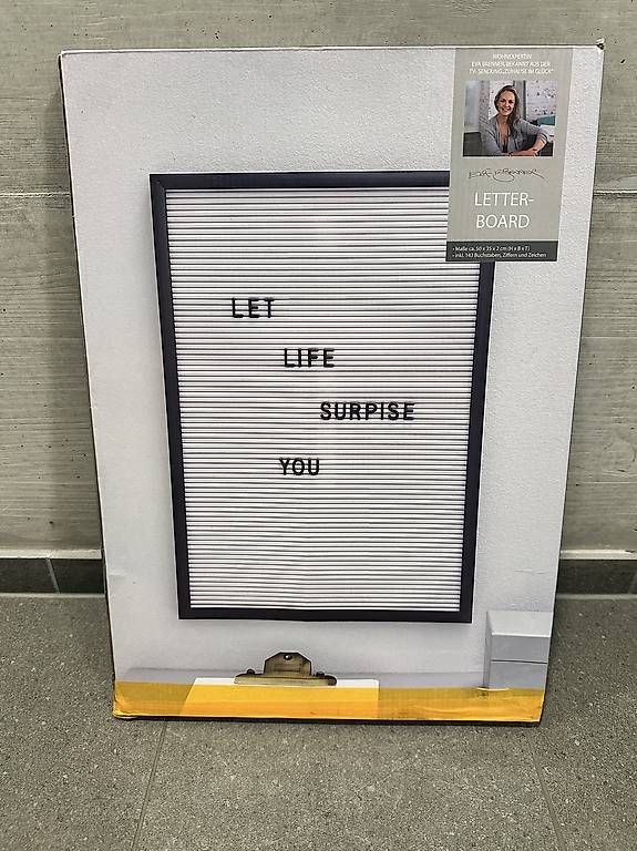 Tableaux: Letter Board | individuell gestaltbar – D'occasion à Gipf-Oberfrick par ram_9mkq