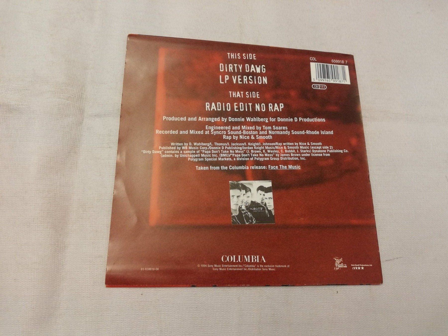 Dischi in vinile: NKOTB - DIRTY DAWG (SINGLE 7") – Usato da Bern venduto da Vinylsound.ch 1