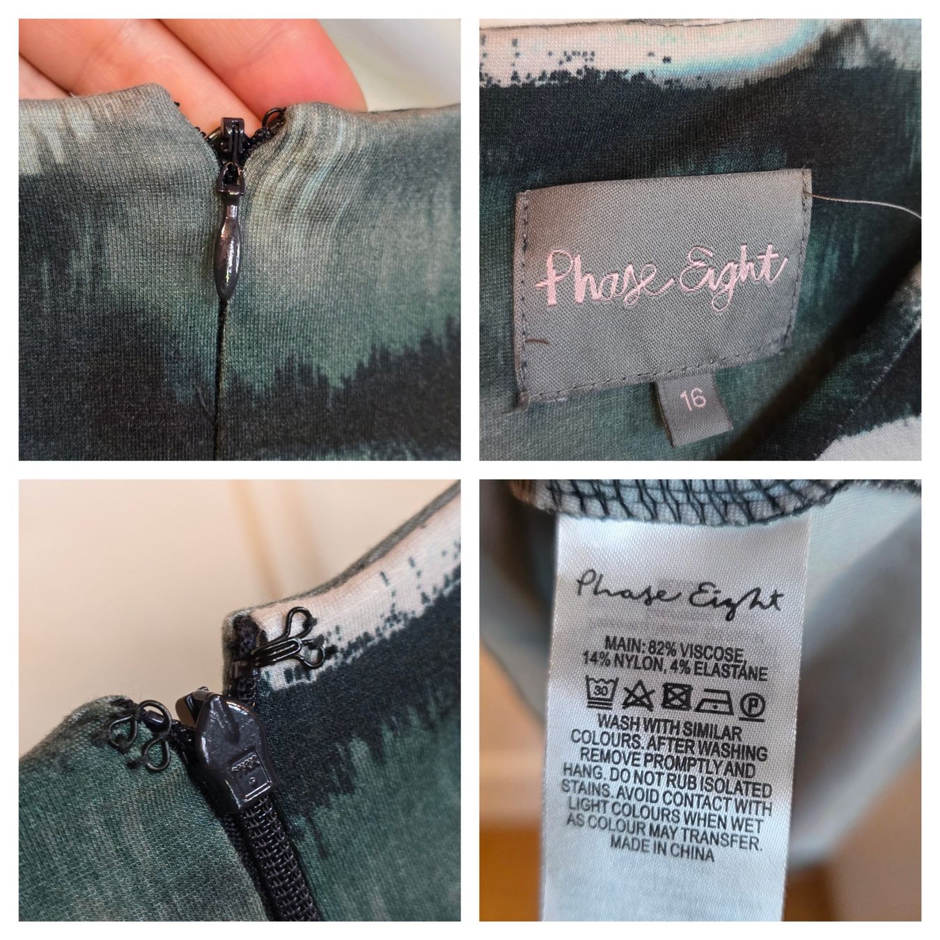 Phase Eight Vestiti: PHASE EIGHT Kleid Gr. ca. 40/L Viskose Stretch – Usato da Wald ZH venduto da CapLux 2