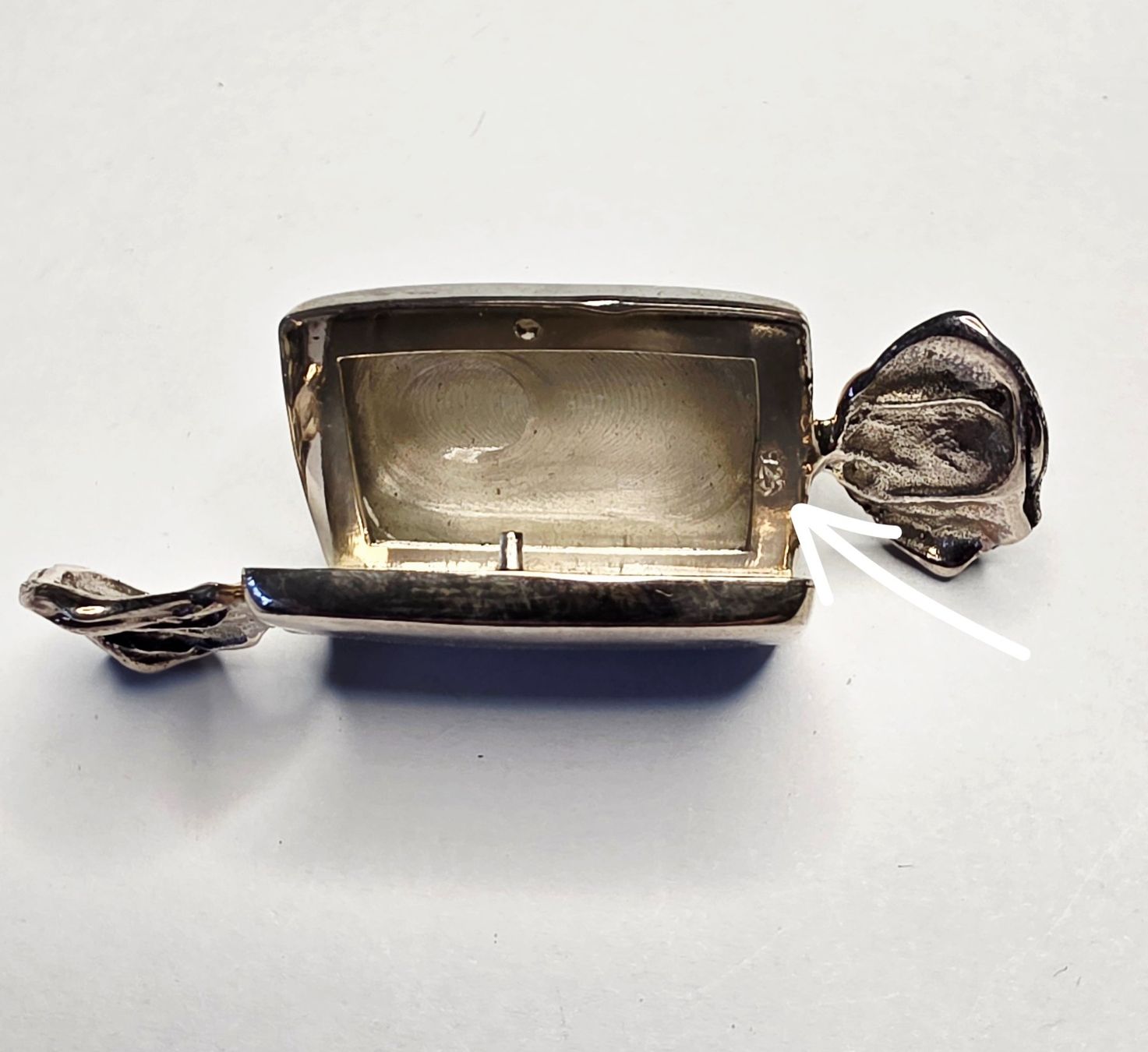 Pendentifs: Silber Dose Anhänger – Neuf (Voir description) à Zürich par adriben 7