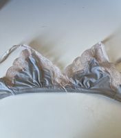 Reggiseno pizzo rosa grigio taglia S