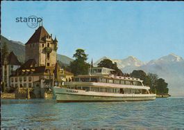 AK MS Blüemlisalp auf dem Thunersee bei Oberhofen