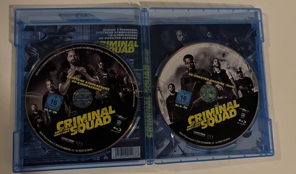 Alle DVDs: Criminal Squad1 Blu-ray Disc Top Zustand ! – Gebraucht aus lupfig von maniacs666 1
