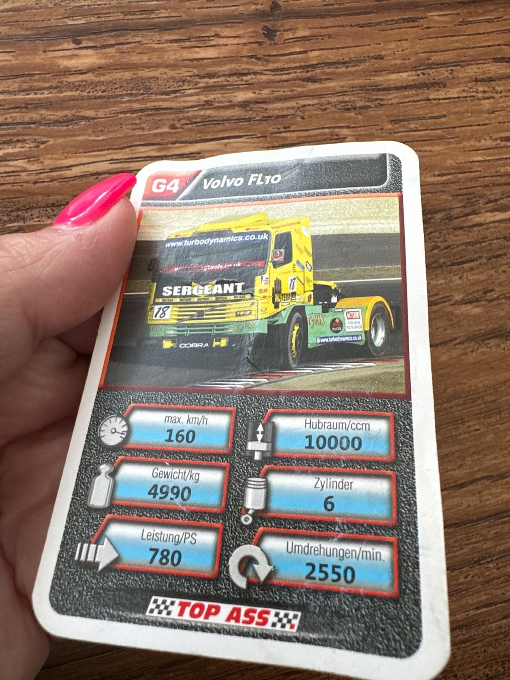 Giochi: QUARTETT TOP ASS Racetrucks Edition 2006/2007 – Usato da Wangen b. Olten venduto da na_wal 1