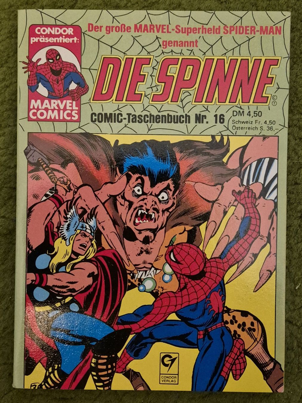 Fumetti: Die Spinne Taschenbuch / Nr. 14 - 16 und 20 – Usato da Chur venduto da big_5zx8 4