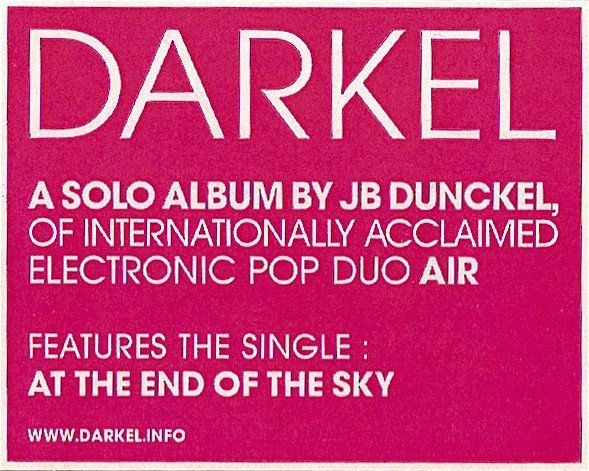 CD: CD Darkel - S/t (2006) ** Air – Usato da Möriken AG venduto da mineralia 2