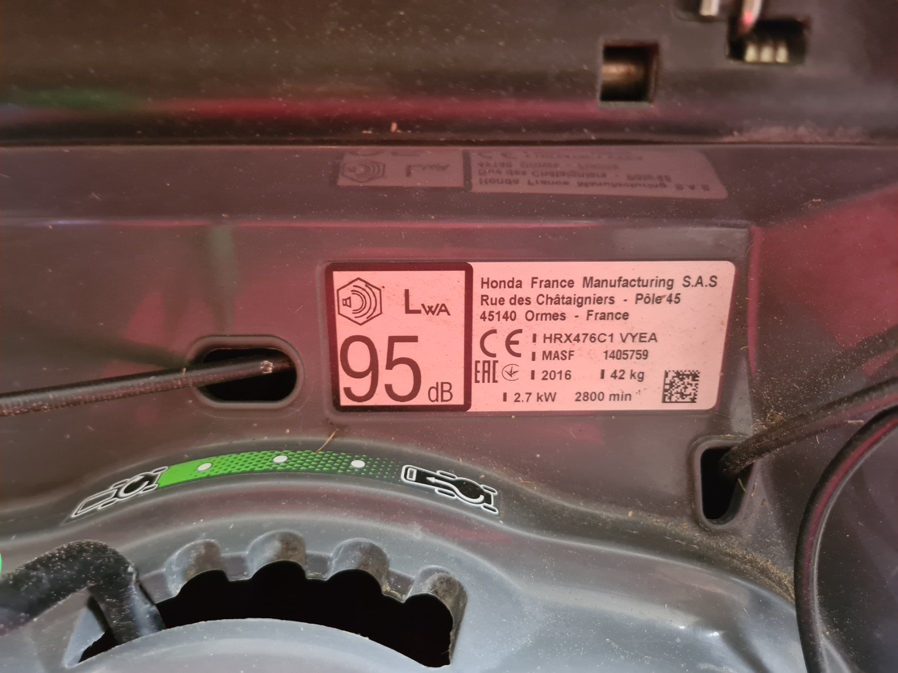 Honda Rasenmäher: Rasenmäher Honda HRX 476 VY – Gebraucht aus Leissigen von waelli1 2
