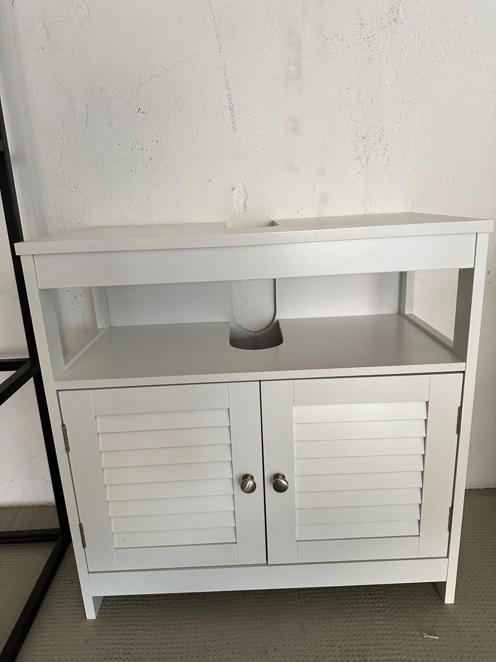 Mobili per bagno: 2 meubles sous-lavabo blancs – Usato da Neuchâtel venduto da eri_k72w 2
