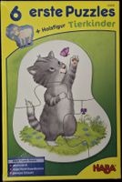 HABA 6 erste Puzzles Tierkinder mit Holzfigur