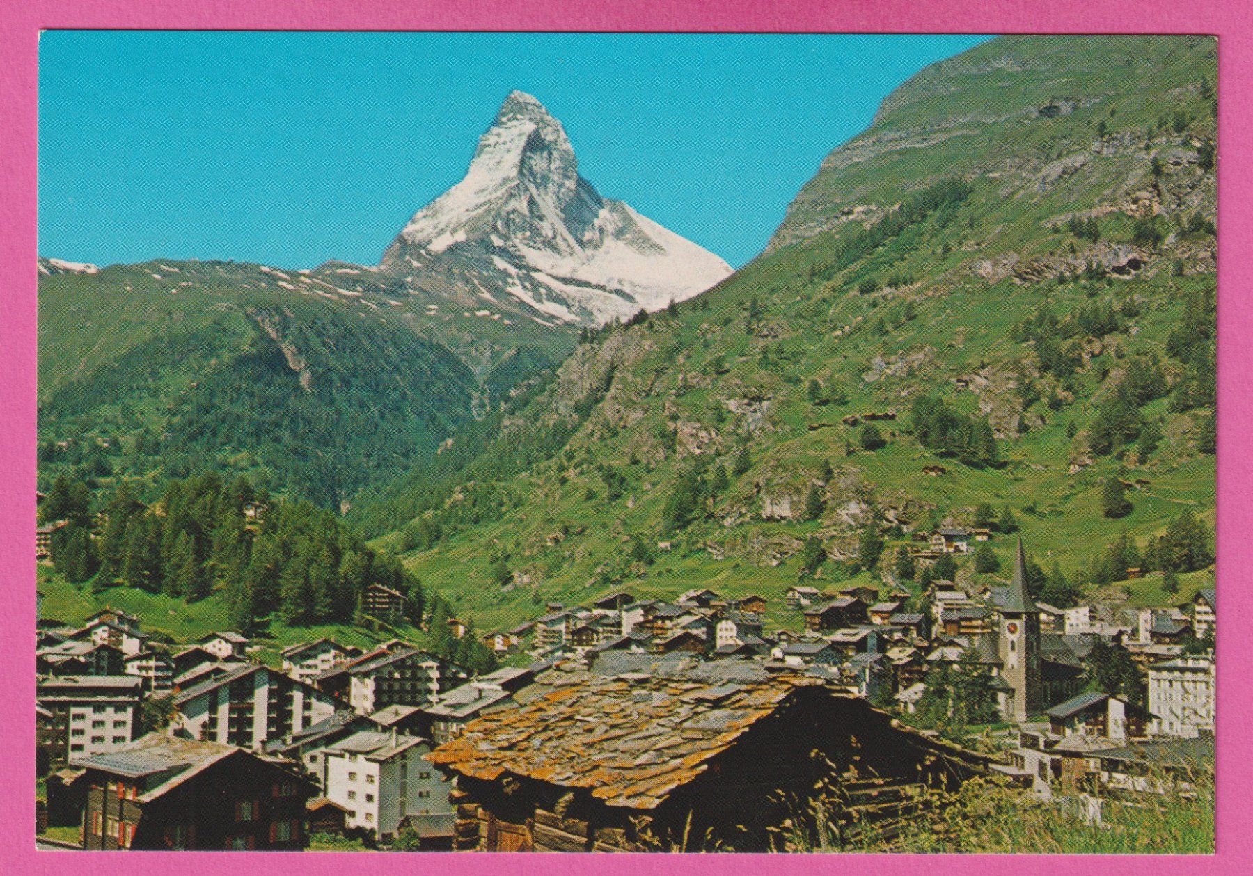 Cartoline postali: Zermatt Matterhorn – Usato da Einsiedeln venduto da dillie