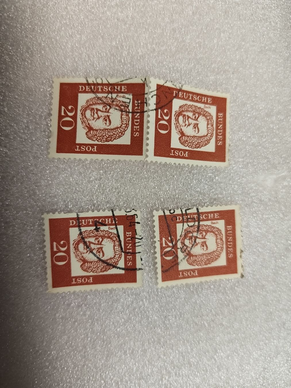 Tous les timbres: Timbre Allemand Bach 1964 – D'occasion à Tramelan par fuego1016