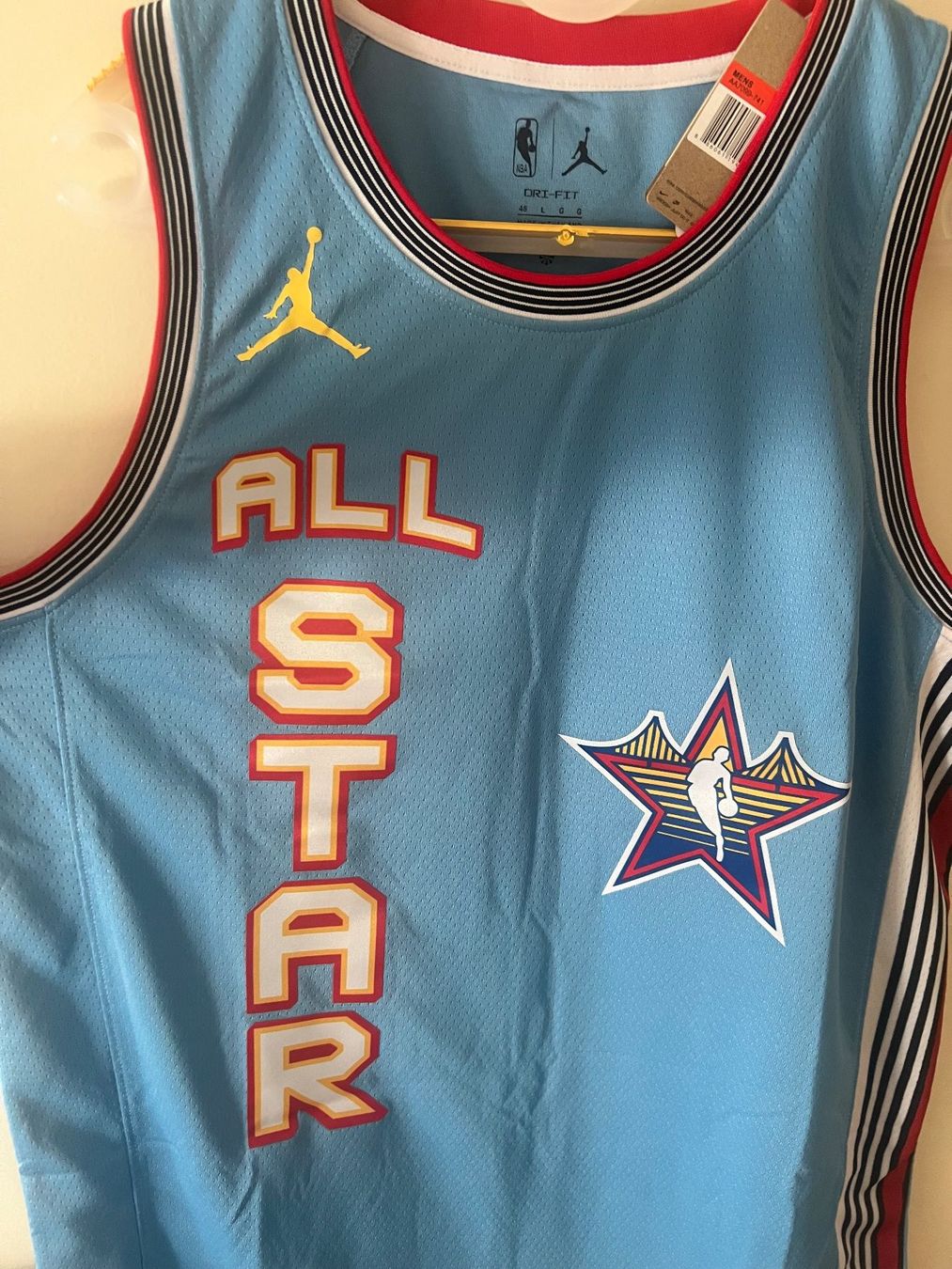 Nike Canottiere & Pantaloni: NBA All Star / 35 DURANT / 2025 / hellblau / Heißprägung – Nuovo e nell'imballaggio originale da Bern venduto da No1e 2
