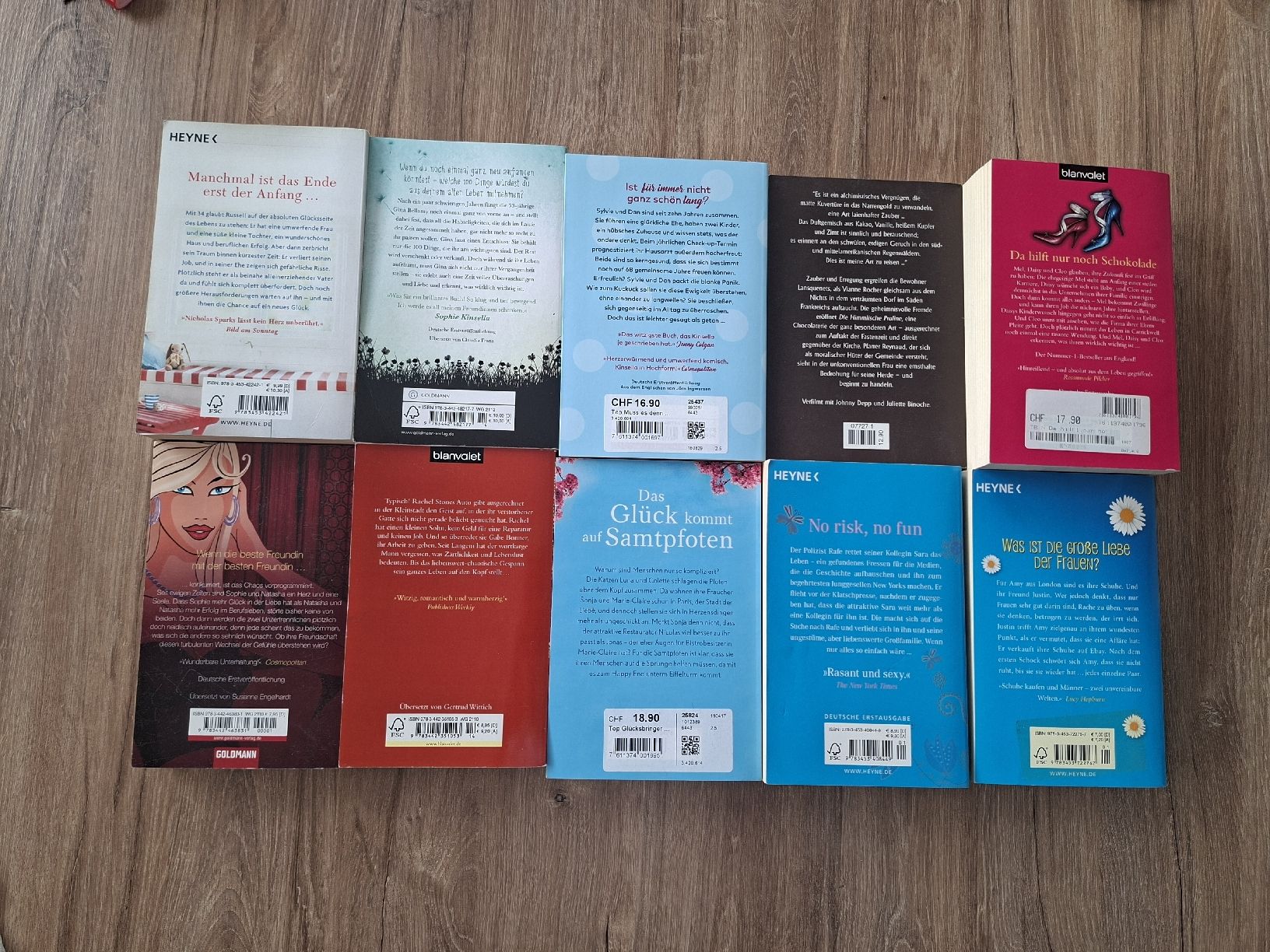 Libri: Bücherpaket 10 Romane – Usato da Lyss venduto da FloM14 1