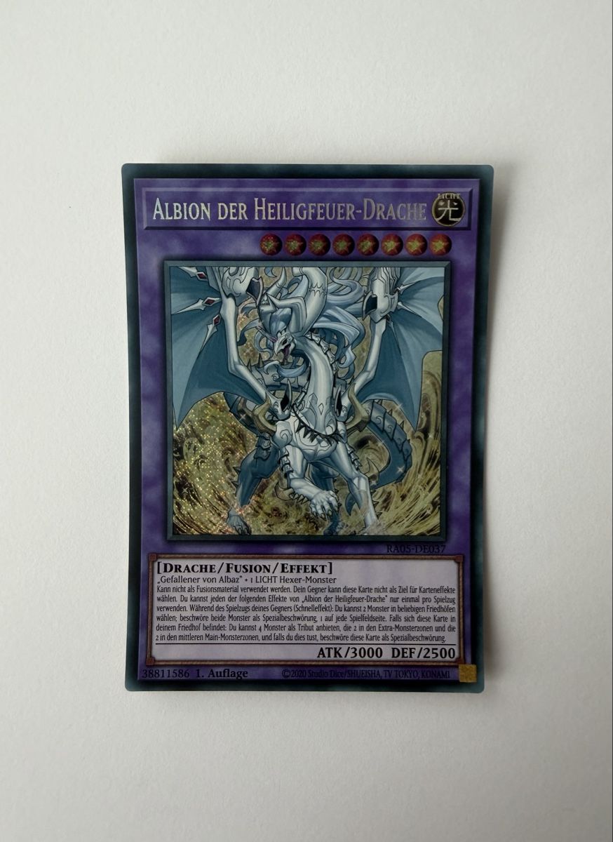 Cartoline: Albion der Heiligfeuer Drache – Usato da Amriswil venduto da schweiz222
