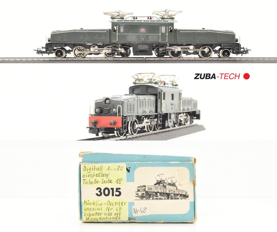 Märklin H0 30159 Krokodil Serie Ce6/8 3015 SBB, - Spielzeug 2018/12/20 - Realized price: EUR 260