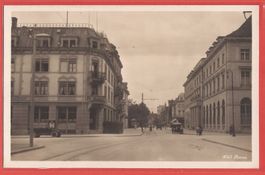 Aarau - Oldtimer beim Aarauerhof - ca. 1930