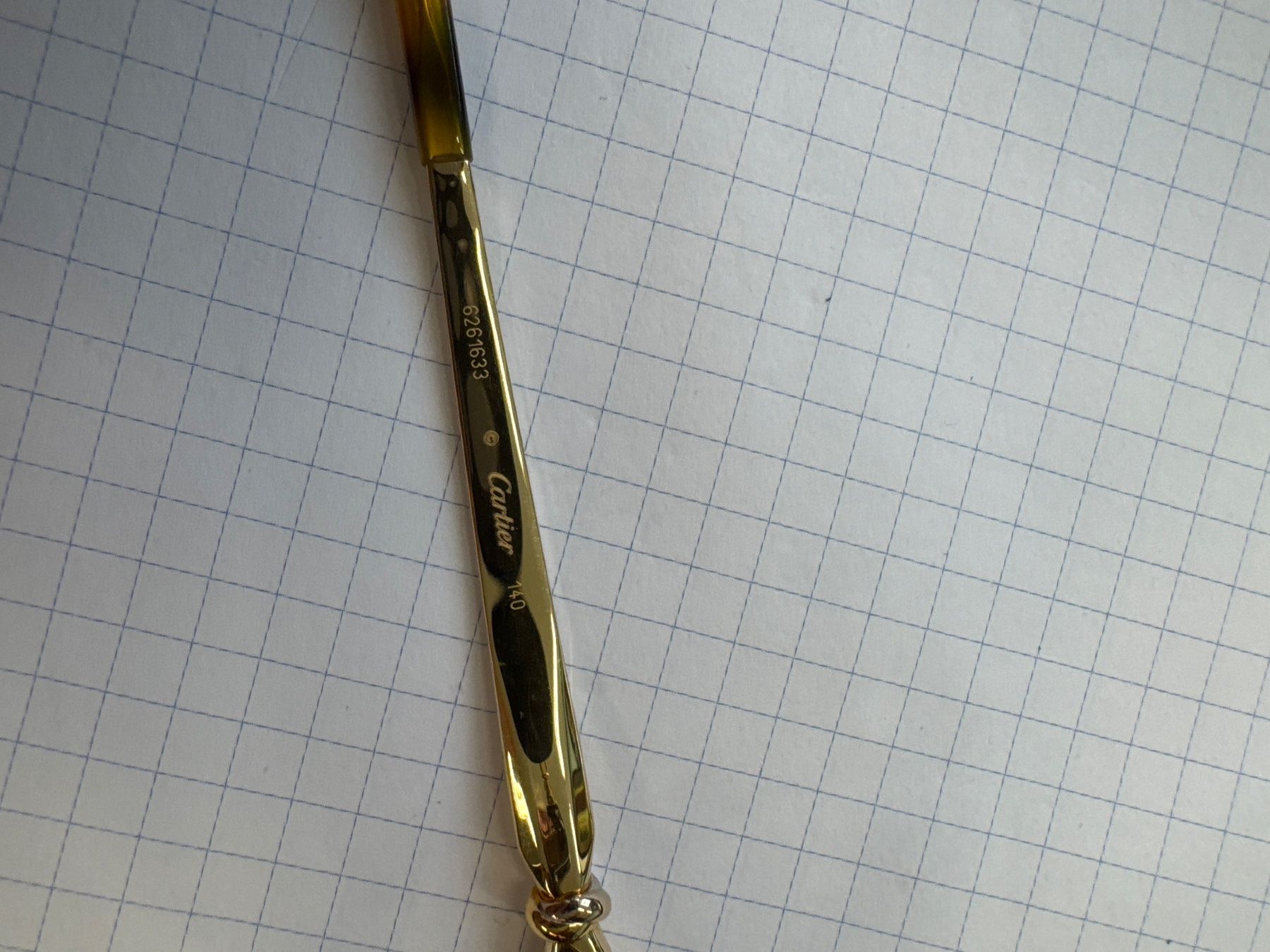 Cartier Occhiali & Lenti: Neue CARTIER T8201065 – Nuovo (secondo la descrizione) da Lachen SZ venduto da LuganoLugano 6