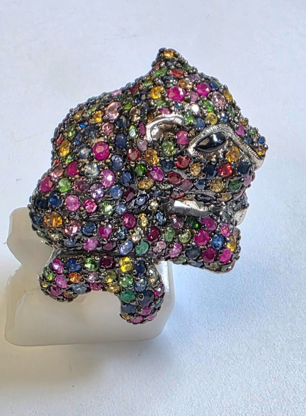 Bagues: Panther Design Ring Edelsteine – Neuf (Voir description) à Zürich par benedikt12