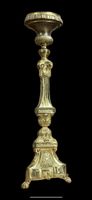 Bedeutender barocker Bronze-Leuchter zur Lampe umgebaut