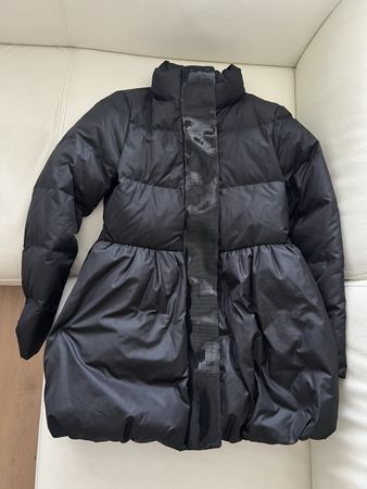 Love Moschino Black Down Jacket Gr. 44 IT