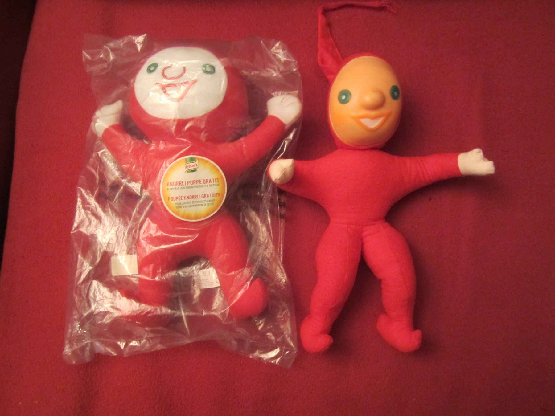 Statuette: 2 X MAGGI-KNORRLI FIGUREN!!!! – Usato da Volketswil venduto da nemo2000