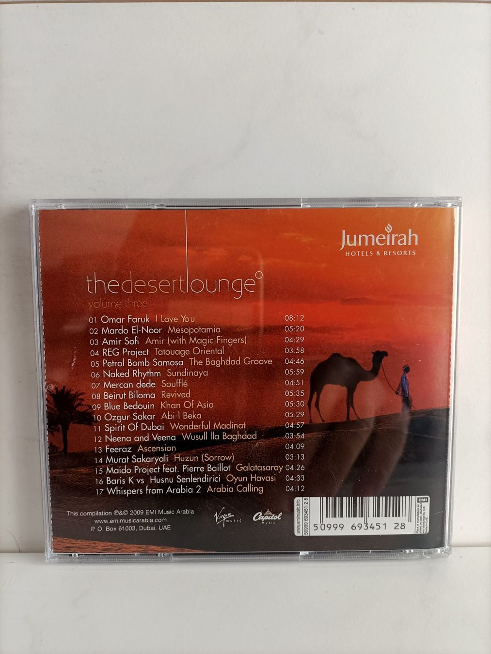CD: CD The Desert Lounge volume three – Usato da crans montana venduto da AB3963 1