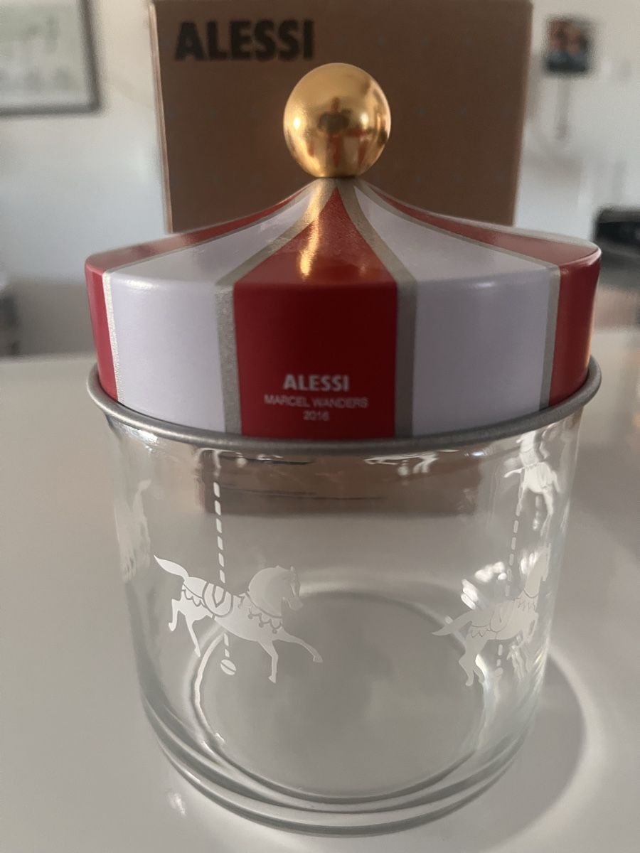 Alessi Contenitori & Simili: Vorratsdose ALESSI Marcel Wanders karussell neu – Nuovo e nell'imballaggio originale da Recherswil venduto da Solheure66 2