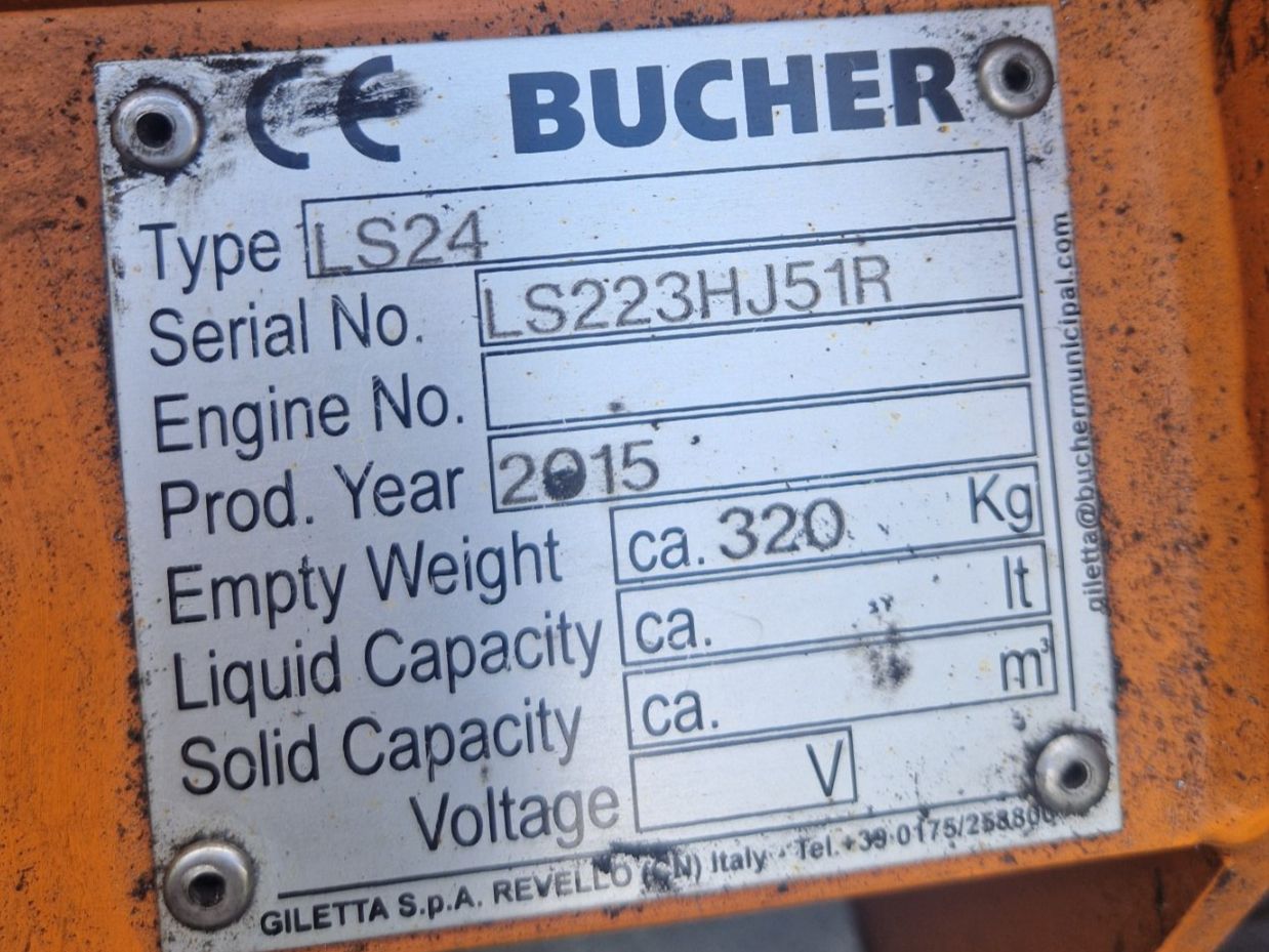 Bucher Sgombero neve: Schneepflug BUCHER – Usato da Sumiswald venduto da ForstCounty 9
