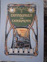 alte Fachbücher Erfindungen Experimente