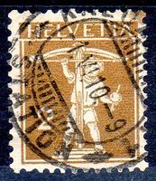 TELLKNABE MIT ARMBRUST TYP 1 VOLLSTEMPEL 1.VI.10-9  -64