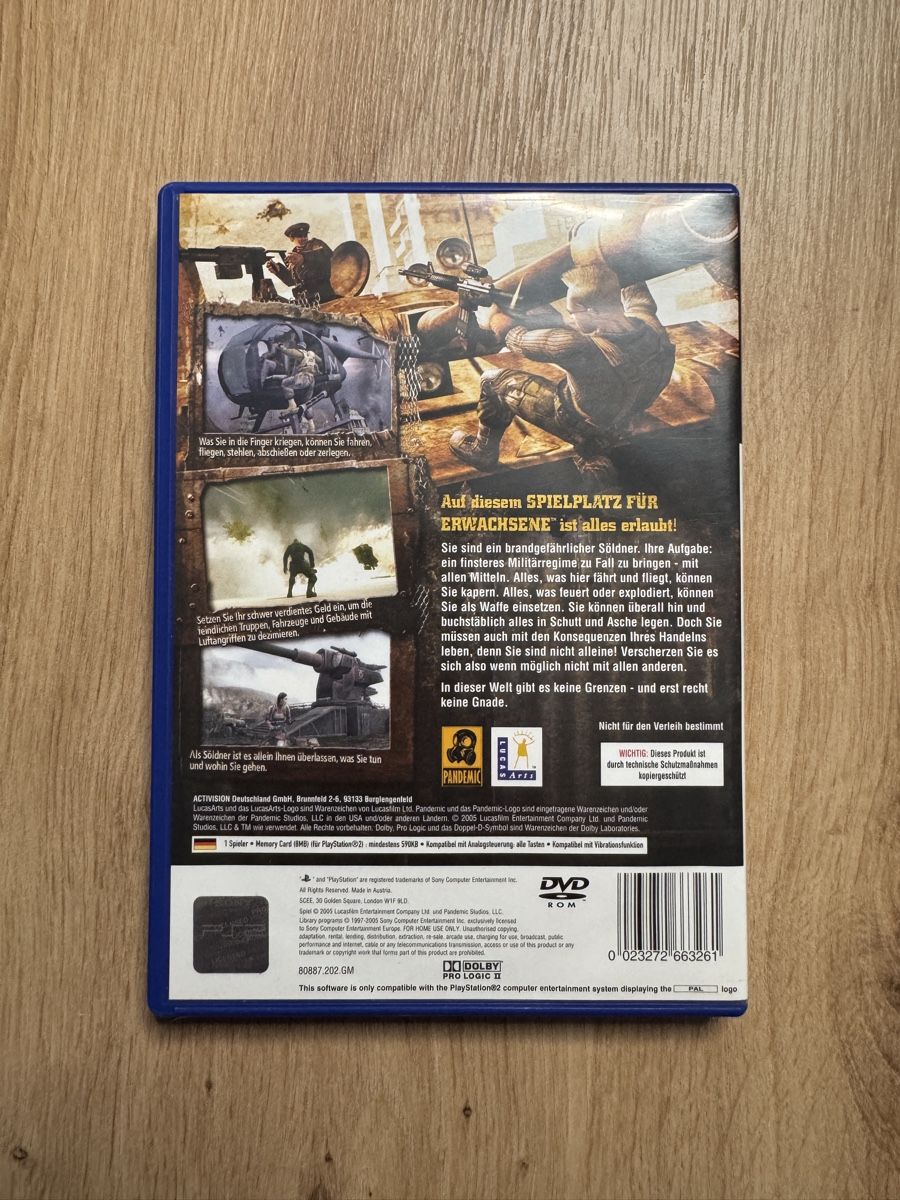 Sony Spiele: Mercenaries - PS2 - Playground of Destruction – Gebraucht aus Biberist von etesummer 1